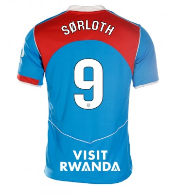 Atletico Madrid Alexander Sorloth #9 Tredje trøje Dame 2025-26 Kort ærmer Atletico Madrid Alexander Sorloth #9 Tredje trøje Dame 2025-26 Kort ærmer